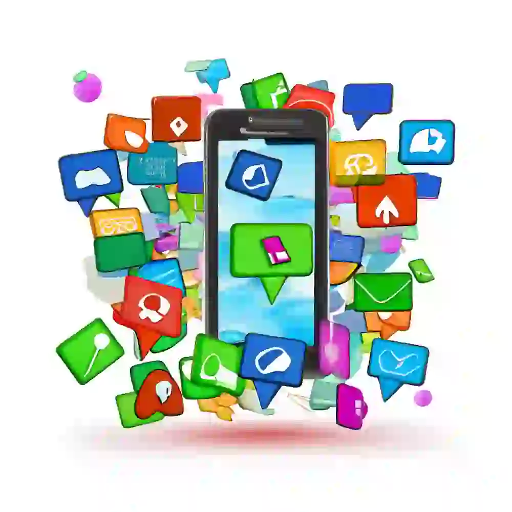 Mobile Social Media Icons Copy